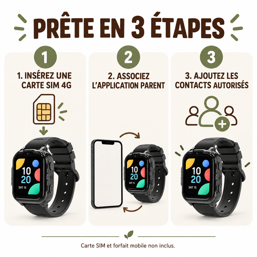 Montre GPS Plus