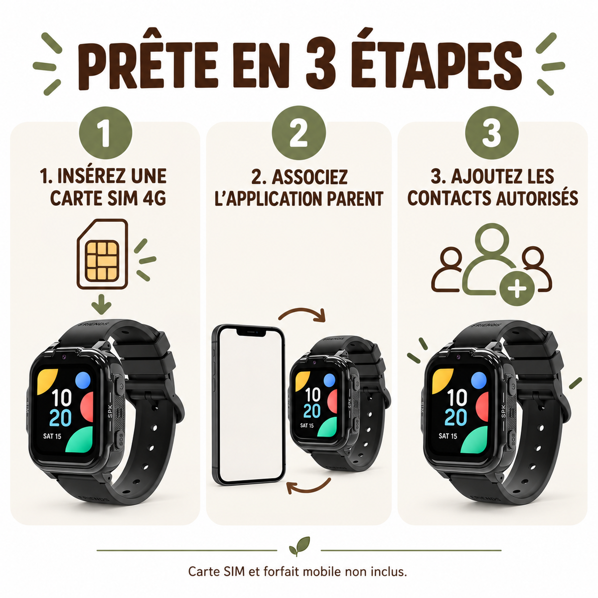 Montre GPS Plus