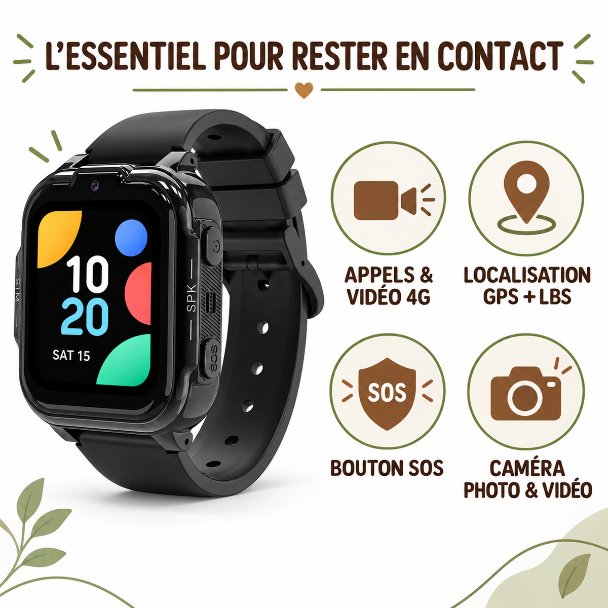 Montre GPS Plus